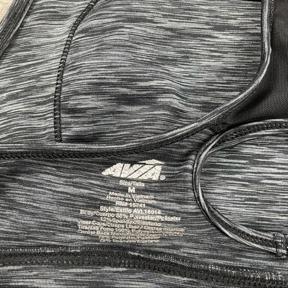 Avía Racerback Cut Out Back Sport Bra SZ M - Picture 5 of 9